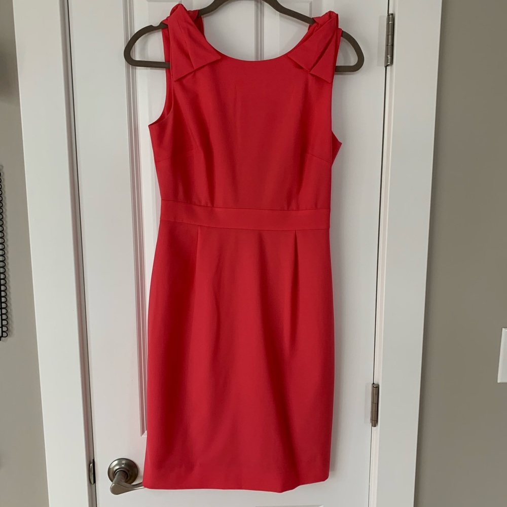 J. Crew Bow Shoulder Dress